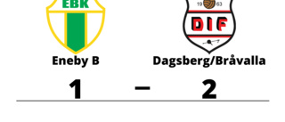Dagsberg/Bråvalla vann på bortaplan mot Eneby B