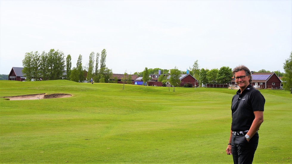   Björn Sturehed, klubbdirektör på Landeryd Golfklubb. 