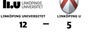 Storseger för Linköping Universitet hemma mot Linköping U