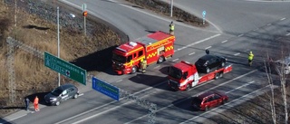 Trafikolycka vid Ingelsta – två fordon inblandade 