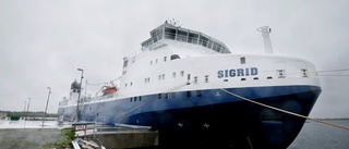 M/S Sigrid kommer till Hargshamn
