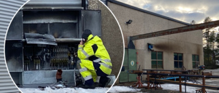Brand i elskåp på industriområde i Kåge • Räddningstjänsten var på plats med flera enheter • Anställd: ”Liten brand men skadan blev stor” 