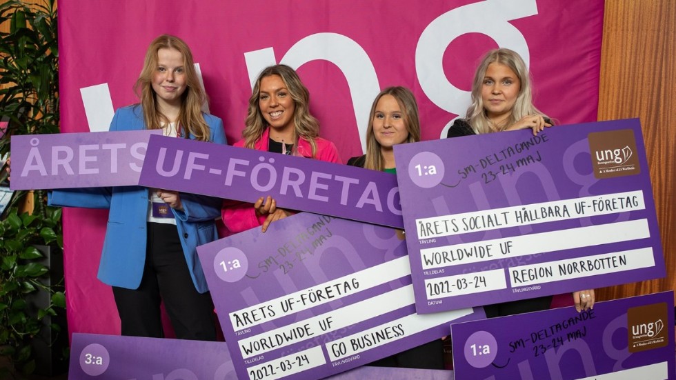 World wide UF är Årets UF-företag i Norrbotten.