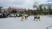 Sveriges måstematch på storbild i Luleå
