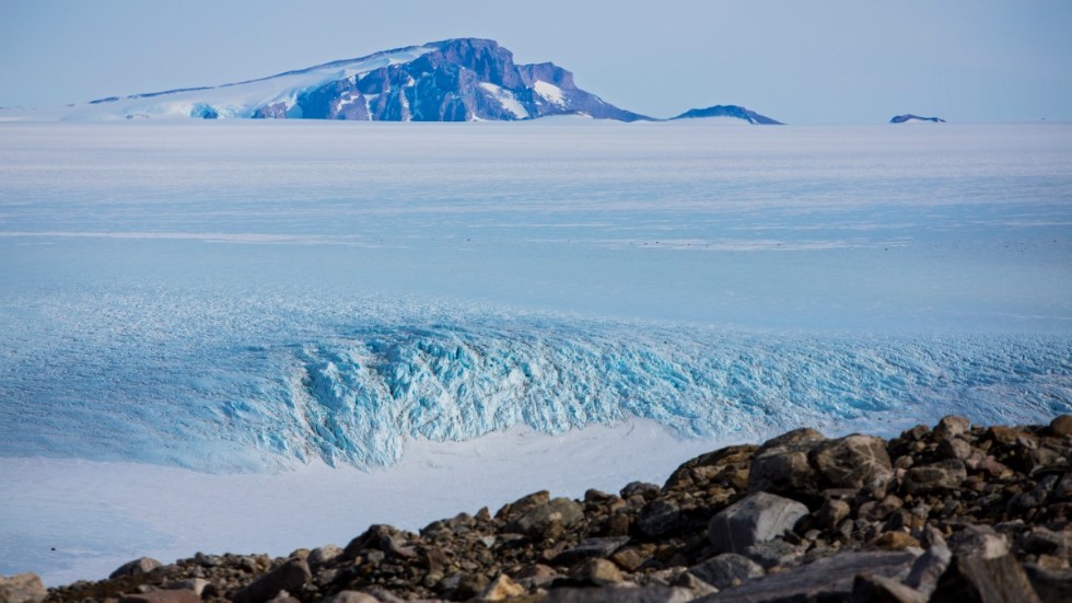 För första gången har mikroplaster hittats i nyfallen snö på Antarktis. Arkivbild.