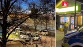 Maskerad person rånade kiosk med slagträ – kioskbiträdet chockades