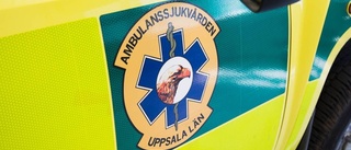 Körde på ambulanspersonal