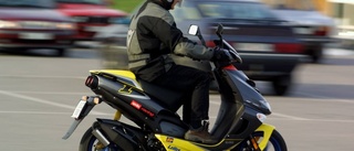 Mopedist misstänks kört drogpåverkad