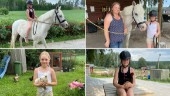 Yngst på "årets hästhappening" är Elna Asplund, 9 – på landslagshästen Flaffy ✓360 starter