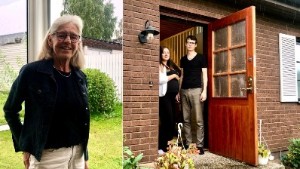 Christina sålde villan i Vadstena för att lämna plats åt Ida och Eddi från Umeå