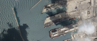 Satellitbilder: Fartyg från Ukraina i Syrien