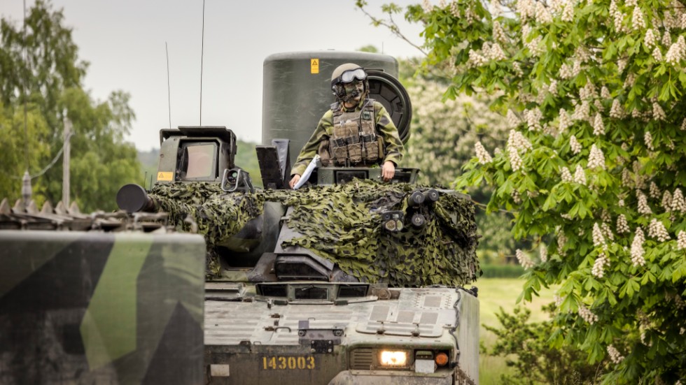 Natoförband övar landstigningsövning i samband med övningen Baltops 22 på Gotland. Arkivbild.