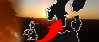 Extremhettan kommer till Uppsala från Europa  • SMHI larmar för brandrisk