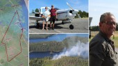 De är luftens frivilliga hjältar – spanar efter bränder från flyget: "Det gör skillnad" • Se skogsbrand från ovan
