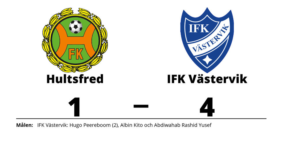 Hultsfreds FK förlorade mot IFK Västervik