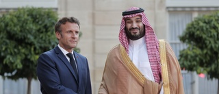 Saudisk kronprins har anlänt till Paris