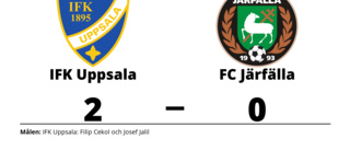 Filip Cekol och Josef Jalil målgörare i IFK Uppsalas seger