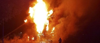 Folkets hus i Mörsil totalförstört i brand