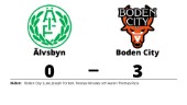 Stark seger för Boden City i toppmatchen mot Älvsbyn