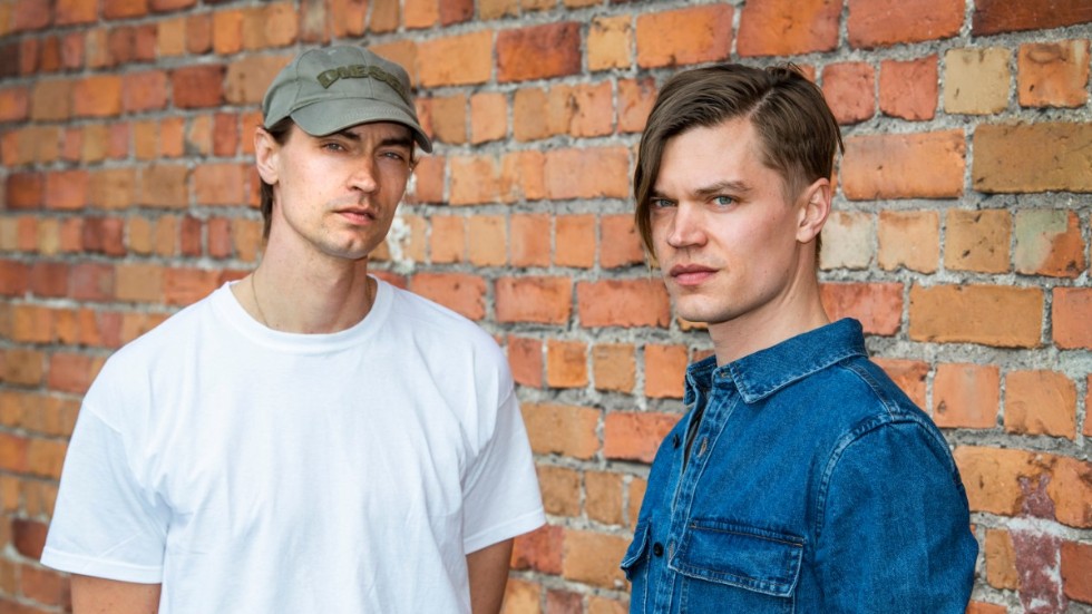 Viktor Norén (till höger) släppte ett album 2020 tillsammans med sin bror Gustaf Norén (Mando Diao). Arkivbild.