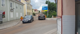 Nu går det att köra genom Gamleby – Västerviksvägen öppen för trafik