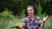 Han bygger discgolfbana – på idylliska skärgårdsön