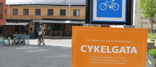 Västgötegatan är nu en cykelgata