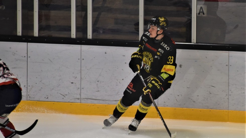 Noah Andersson debuterade för Vimmerby Hockey mot Mörrum.