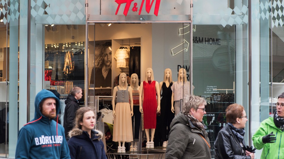 En H&M-butik på Drottningatan i Stockholm. Arkivbild.