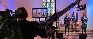 Gudstjänster spelas in i Österledskyrkan - visas i SVT