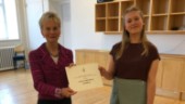 Efter studier i Vadstena: Hon får nya stipendiet