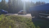  Två personbilar kolliderade på E4 vid Bureå – blev stopp i trafiken