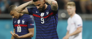 Giroud petad i VM-kvalet – Martial ersätter