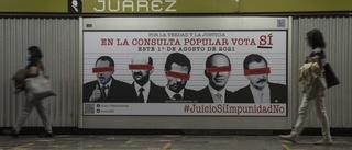 Mexiko folkomröstar om att åtala expresidenter