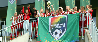 Norrköpingslag lyfte pokalen i fotbollsfesten 