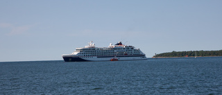 Tyskar på besök när kryssningsfartyg återvände till Öregrund