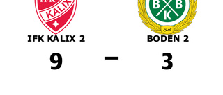 Bottennapp för Boden 2 borta mot IFK Kalix 2