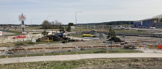 Ny rondell i Eskilstuna: "Vi bygger den här på rekordtid"