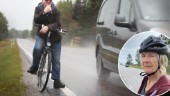 De efterlyser säkrare cykelvägar – Lännabo: "Vinglar man till är det kört"