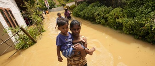 Allt dödligare monsun i Indien och Sri Lanka