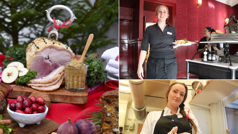 Nu dukas det åter upp dignande julbord runtomkring på Vimmerbys krogar. Både Nina Eklund, som är restaurangchef på Vimmerby Stadshotell, och Clara Rylander, som är vd på Mossebo Gästhem, har märkt ett uppdämt intresse efter fjolårets annorlunda säsong.