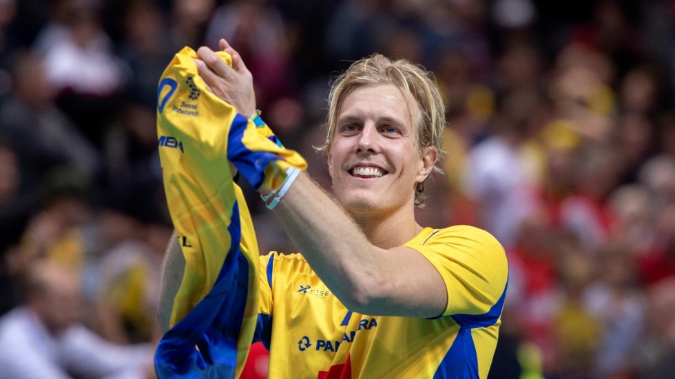 Kim Nilsson var nöjd med den svenska starten mot Norge. Arkivbild.