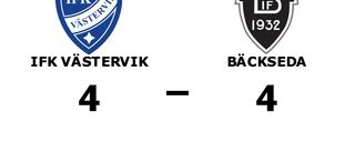 Halvtidsledning blev bara en poäng för IFK Västervik