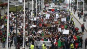 Hundratals demonstrerade mot talibanerna