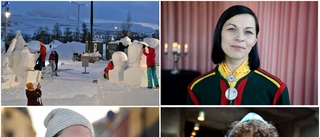 Kiruna snöfestival bjuder på ✔ Nassim Al Fakir ✔ Reuben Sallmander ✔ Elin Anna Labba ✔ Internationella snöskulptörer
