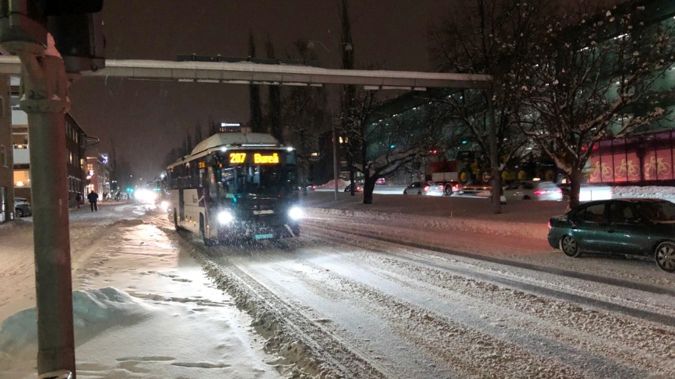 Skribenten är inte nöjd med bussarna från Bureå.