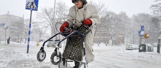 Ta bort snön på övergångsställena