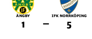 Seger för IFK Norrköping på bortaplan mot Ängby