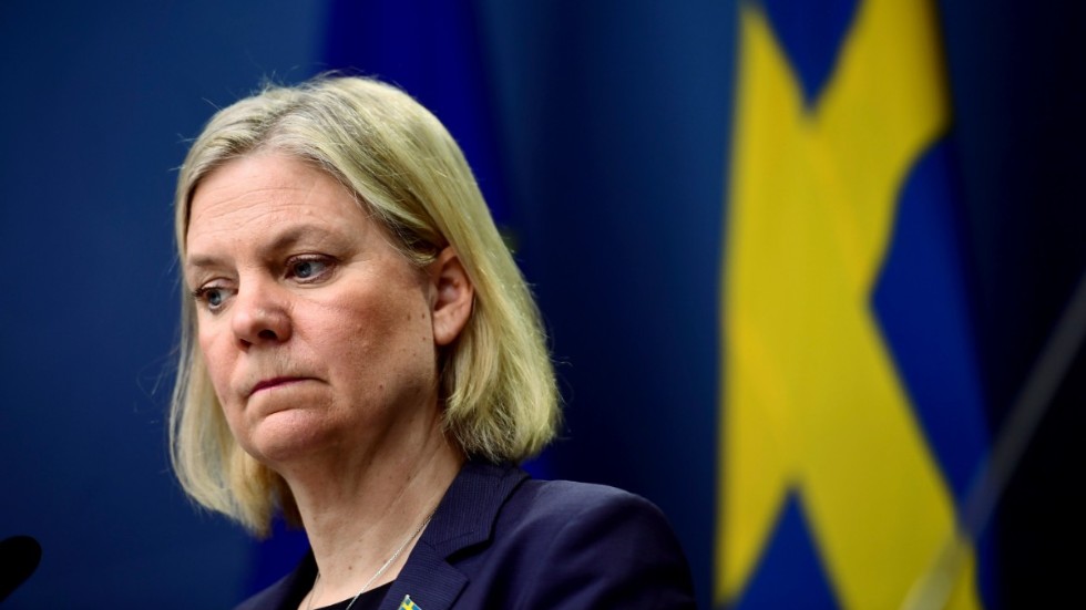 Statsminister Magdalena Andersson förmedlade trygghet och stabilitet i den uppkomna krisen. 