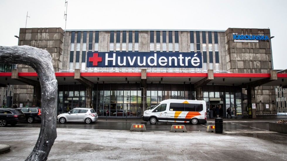 På tisdagskvällen anlände de två första ukrainska patienterna från polska sjukhus till Karolinska universitetssjukhuset i Huddinge. Arkivbild.